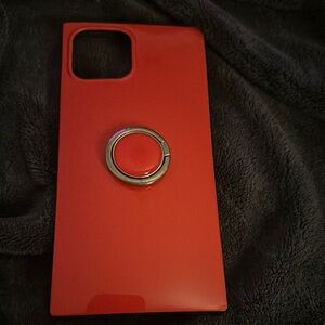 Flaunt Red Phone Case with Ring Holder for iphone 12
Pro max